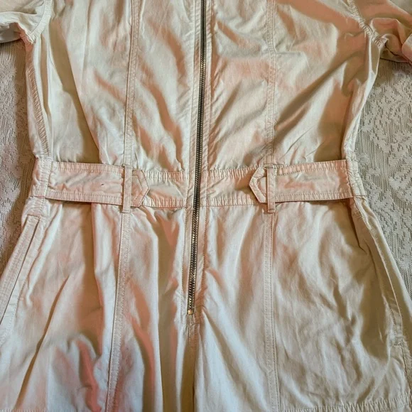 Zara cotton wide leg cargo jumpsuit - Picture 7 of 10